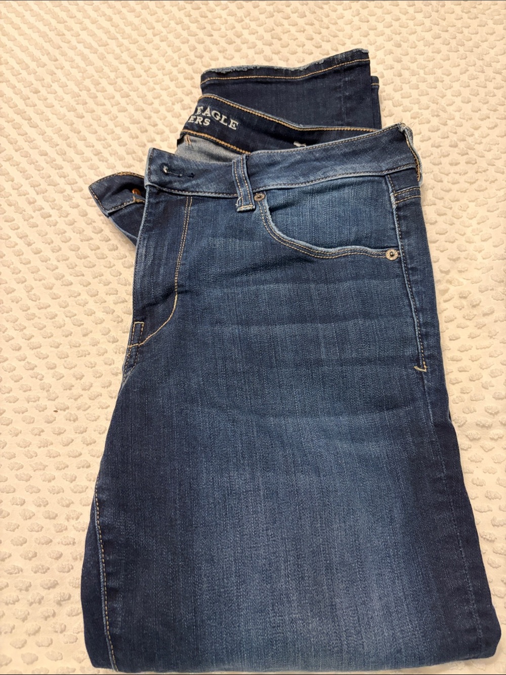 American Eagle Outfitters Dark Blue Skinny Jeans